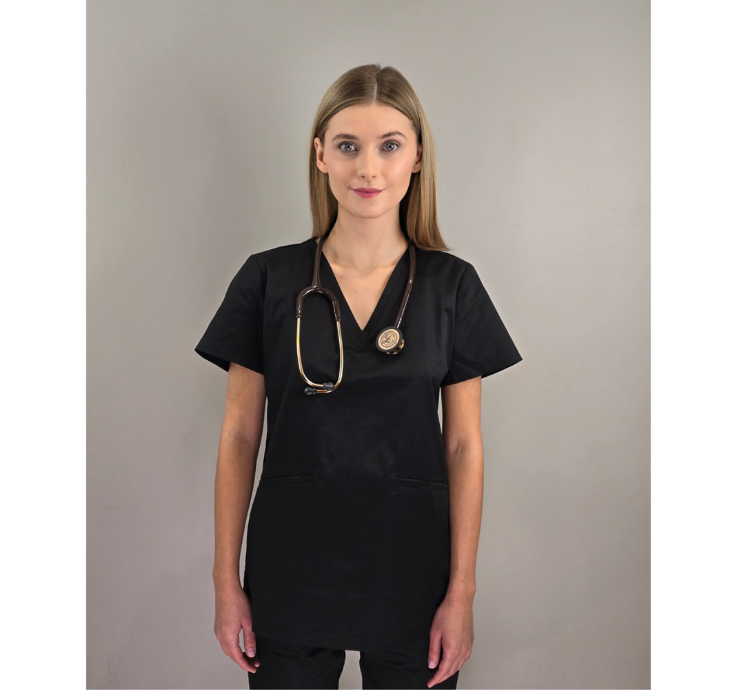Bluza medyczna TOKIO czarna