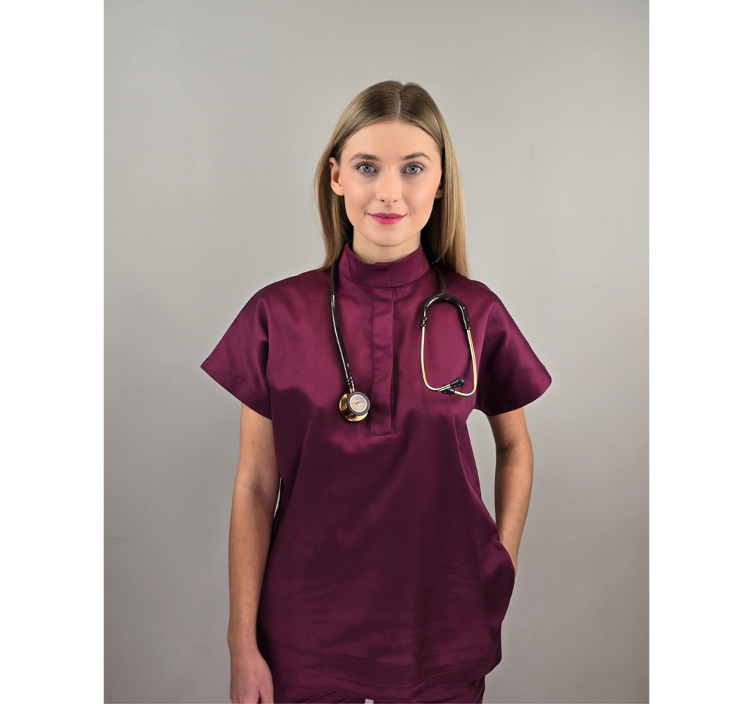 Bluza medyczna JOKO bordowa
