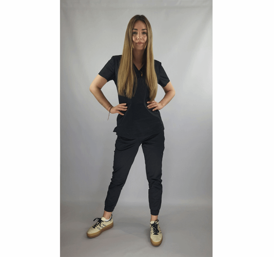 Bluza medyczna TOKIO czarna