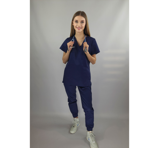 Bluza medyczna TOKIO granatowa