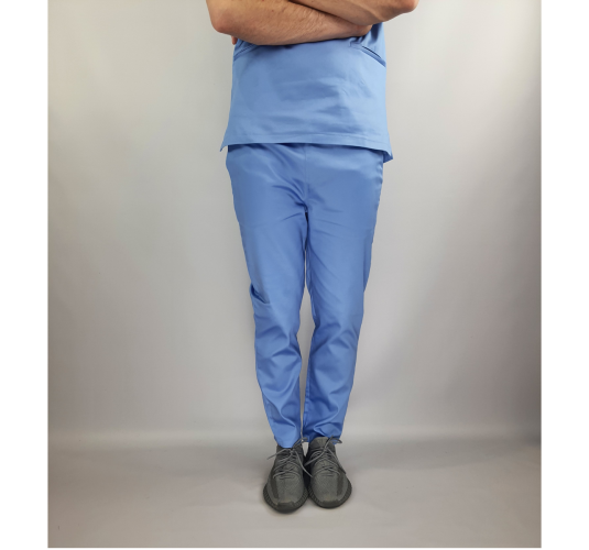 Spodnie medyczne NEVADA błękitne