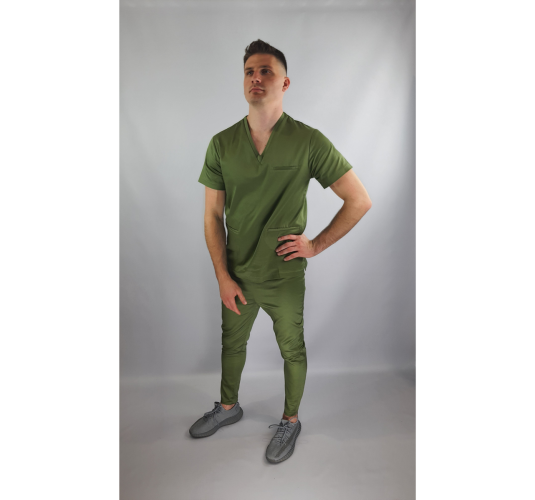 Spodnie medyczne NEVADA oliwkowe