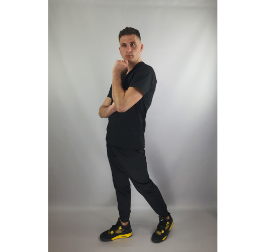 Bluza medyczna OKLAHOMA czarna