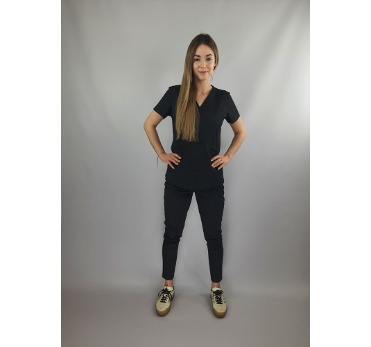 Spodnie medyczne klasyczne SOHO czarne
