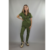 Spodnie medyczne klasyczne SOHO oliwkowe